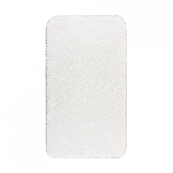 Linen Snow Bath Rugs