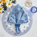 Dream Weaver Placemat in White & Blue