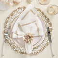 Nautilus Placemat in Champagne & Gold