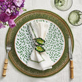 Enamor Placemat in Green & Gold