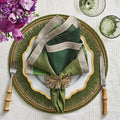 Enamor Placemat in Green & Gold