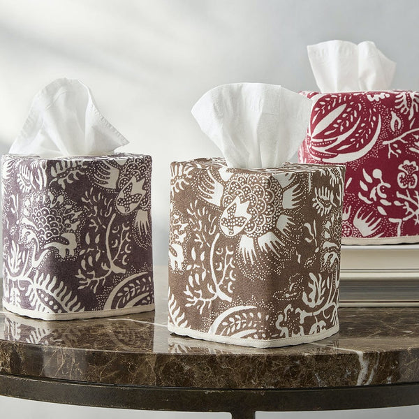 Granada Linen Tissue Box Cover