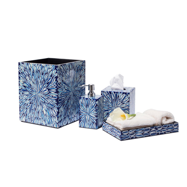 Blue Almendro Vanity Set