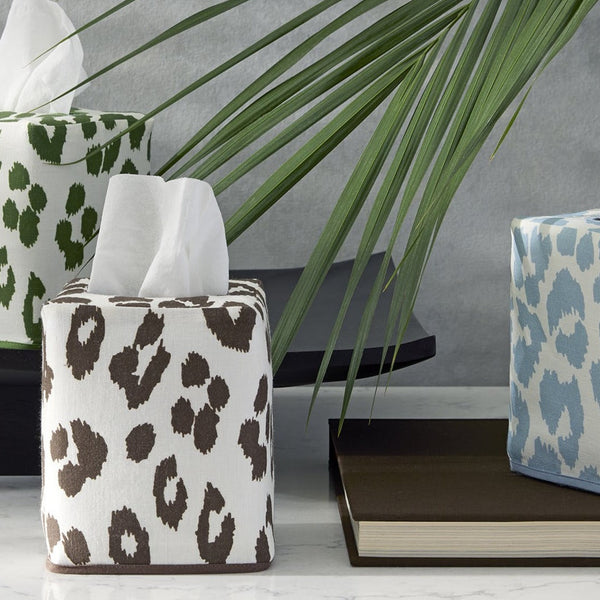 Iconic Leopard Tissue Box Cover