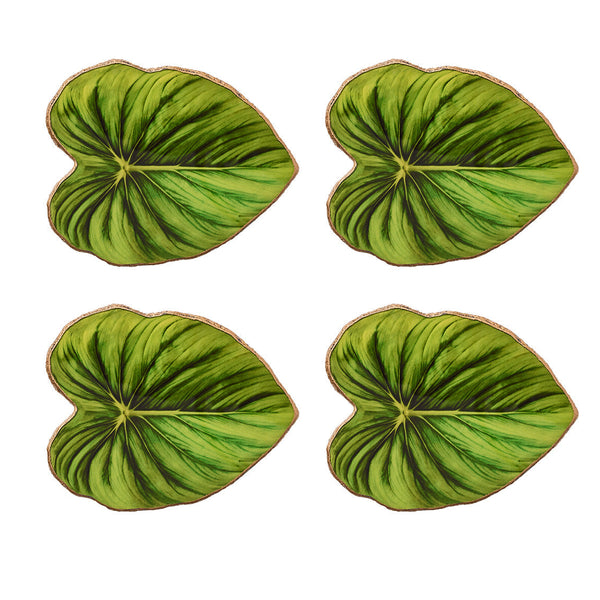 Tropicana Coasters in Green