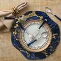 FLUX NAPKIN RING IN GOLD - Pioneer Linens