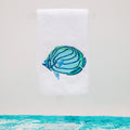 Aqua Angel Fish Towels - Pioneer Linens