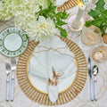 Flutter Napkin Ring in Champagne & Gold by Kim Seybert