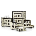 Greek Key Vanity Set - Pioneer Linens