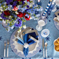 Dream Weaver Placemat in White & Blue