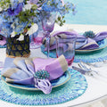 Dip Dye Napkin in Lilac & Periwinkle