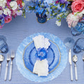 Cloud Placemat in Periwinkle