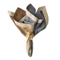 DIP DYE NAPKIN IN BEIGE, TAUPE & GRAY - Pioneer Linens