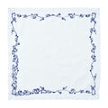 Ming Border Napkin in White & Navy