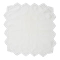 Tapestry Napkins in White - Pioneer Linens