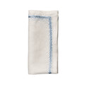 Jardin Napkins in White & Periwinkle - Pioneer Linens