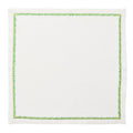 Filament Napkin in White & Yellow & Green