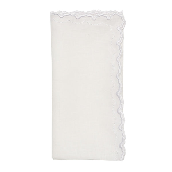 Arches Napkin in White