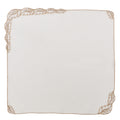 Winding Vines Napkin in White & Natural