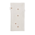 Florette Napkin in White & Natural