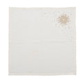 STARBURST NAPKIN IN WHITE, GOLD & SILVER - Pioneer Linens