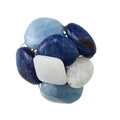 Sea Stone Napkin Ring in Navy - Pioneer Linens