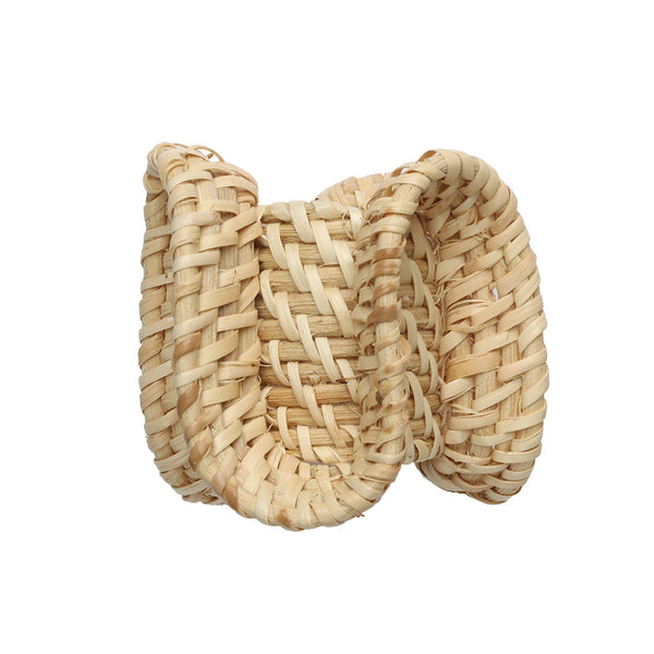 Ruffle Napkin Ring in Natural