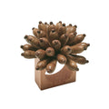 Florette Napkin Ring in Brown