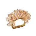 Dazzle Napkin Ring in Champagne