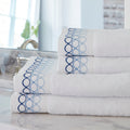 Ovaline Towels Blue - Pioneer Linens