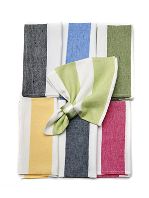 Pique Stripe Napkin