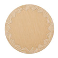 Dream Weaver Placemat in Natural & White