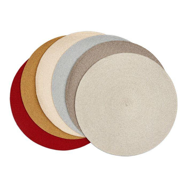 15" Round Lurex Placemats