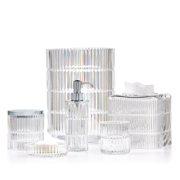 Prisma Clear Vanity Set