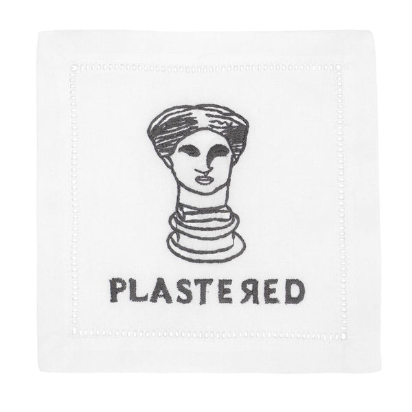 Plastered Cocktail Napkins