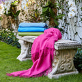 Rey Cashmere Throws - Pioneer Linens