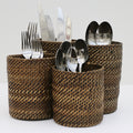 Woven Flatware Holder - Pioneer Linens