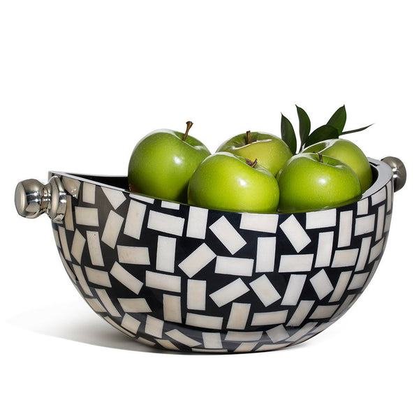 Bone Domino 12" Serving Bowl