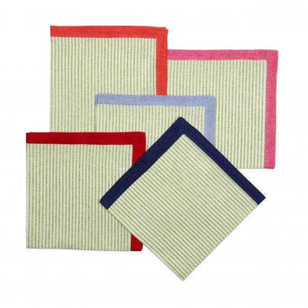 Seersucker Border Napkins