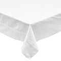 Seersucker Tablecloth in White