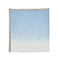 Dip Dye Tablecloth in White & Periwinkle - Pioneer Linens