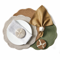 Metallic Tapestry Napkins - Pioneer Linens