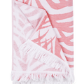 Zebra Palm Beach Towels