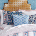 Stitched Coral Sheets - Pioneer Linens