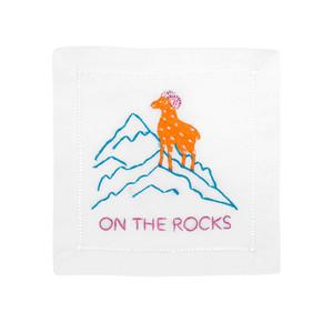 ON THE ROCKS Cocktail Napkins