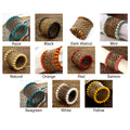 Handwoven Beaded Napkin Rings