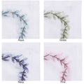 Floral Branch Embroidered Napkins - Pioneer Linens