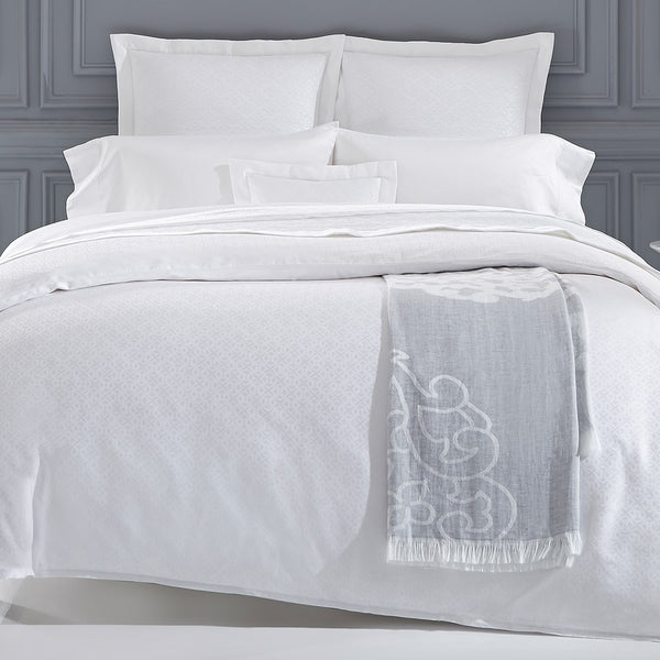 SFERRA Giza 45 Quatrefoil Bed Linens