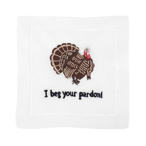 I Beg Your Pardon Cocktail Napkins