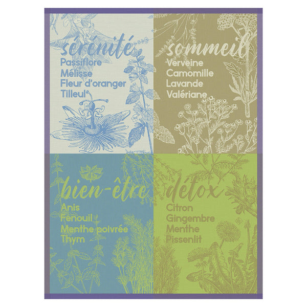 Sérénités Tea towel